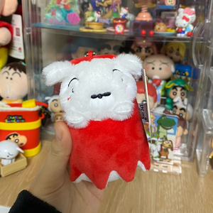 짱구는못말려) 소세지 흰둥이 인형 키링 이미지