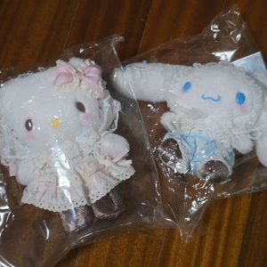 산리오 포레스트 레이스 마스코트 키티 시나모롤 미개봉 새제품 일괄