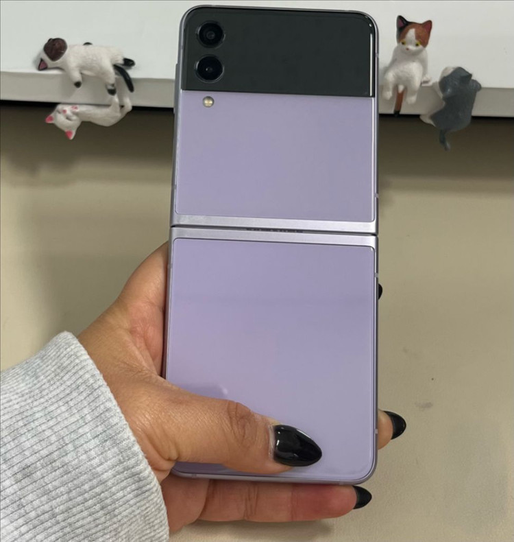 갤럭시Z플립3 256G 라벤더 S급!--1