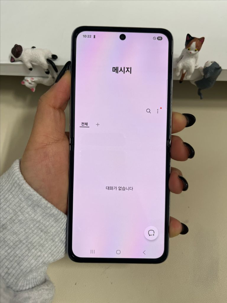 갤럭시Z플립3 256G 라벤더 S급!--8