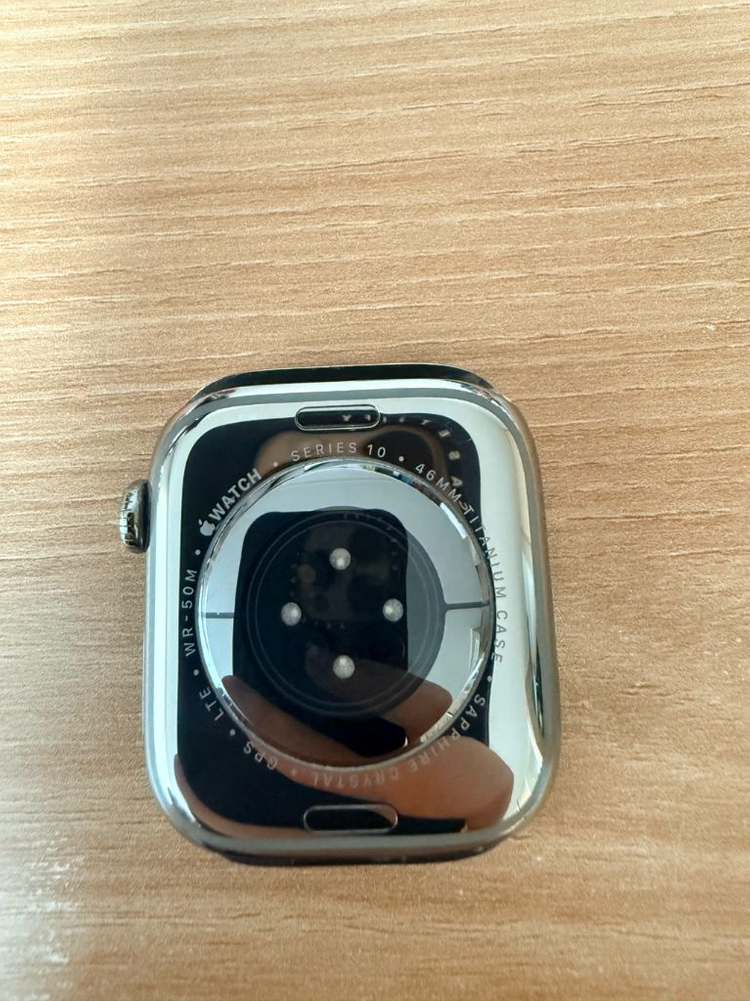 애플워치 10 내추럴 티타늄46mm sss급--2