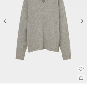 R2W 부테라 루즈 롱 브이 니트