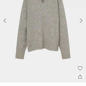 R2W 부테라 루즈 롱 브이 니트