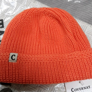 커버낫 주황색 비니 새제품 8천원