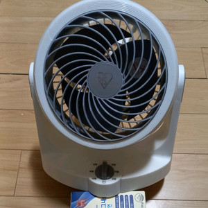 1+1) 아이리스 탁상용 선풍기 정상작동