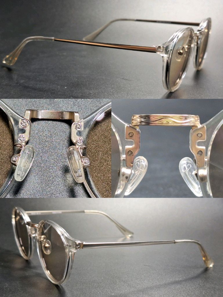 유니클로 보스턴 콤비네이션 선글라스 겸 안경테 일본 수입 y2k 아이웨어 361-463717(42-14)-34 04--8