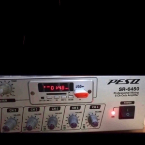 PESO SR-6450 6채널 앰프