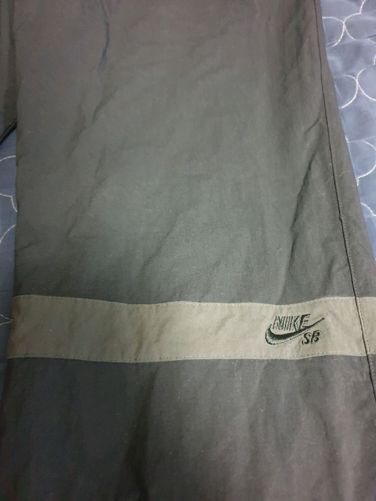 나이키 SB 에센셜 나일론 트랙팬츠 앤트러사이트 블랙 (M)--2