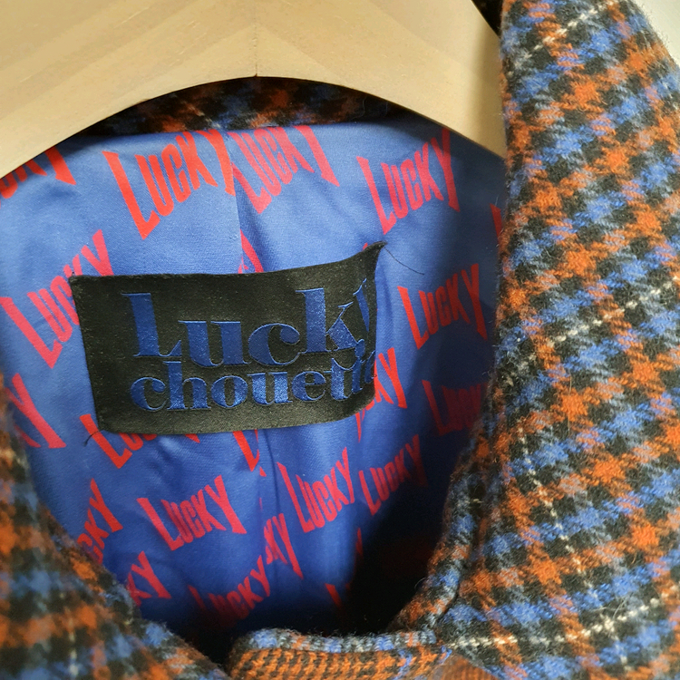 럭키슈에뜨 울 벨트 롱코트--4