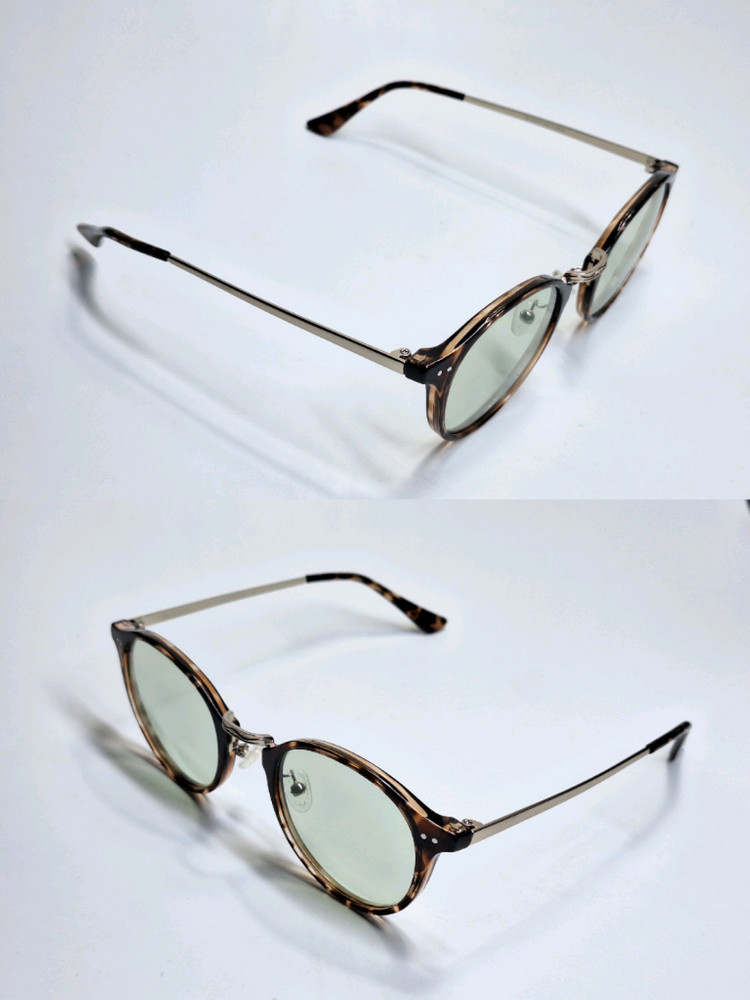 유니클로 보스턴 콤비네이션 선글라스 겸 안경테 일본 수입 y2k 아이웨어 361-463717(42-14)-56 04--7