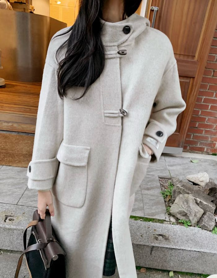 #새상품# 오트밀 자타라 핸드메이드코트 이미지