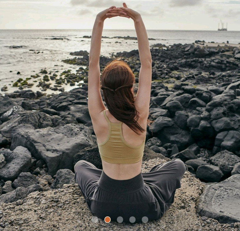 안다르 요기니 스포츠브라 브라탑 새상품 사이즈 xL--2