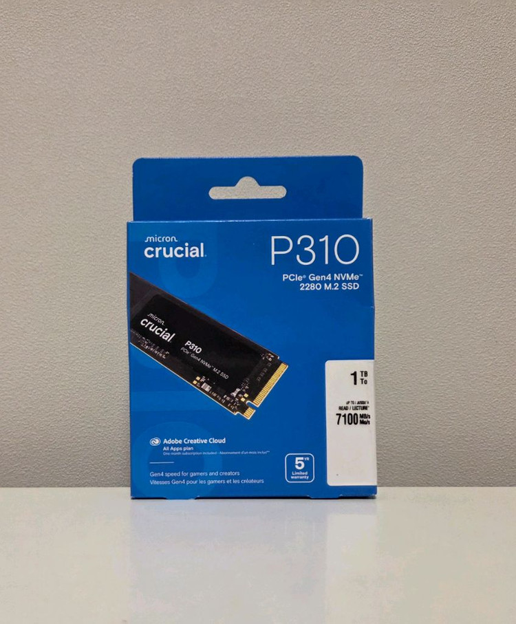 마이크론 크루셜 P310 M.2 NVMe SSD 1TB 판매합니다 이미지