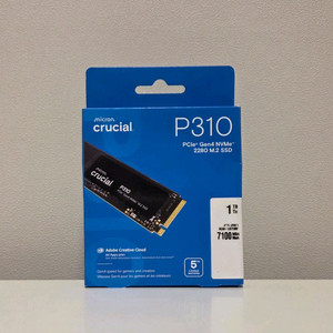 마이크론 크루셜 P310 M.2 NVMe SSD 1TB 판매합니다 이미지