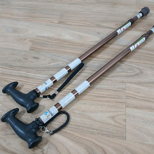 고령자용 지팡이 2개