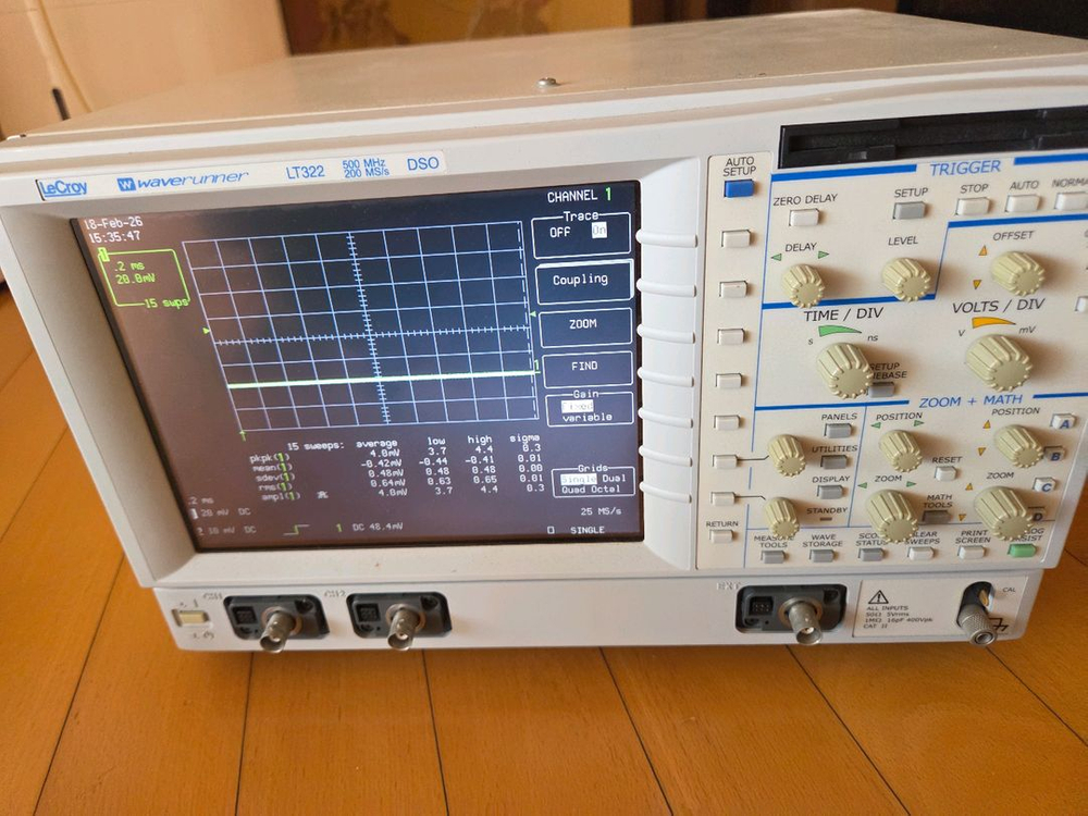 LeCroy WaveRunner LT322 오실로스코프 이미지