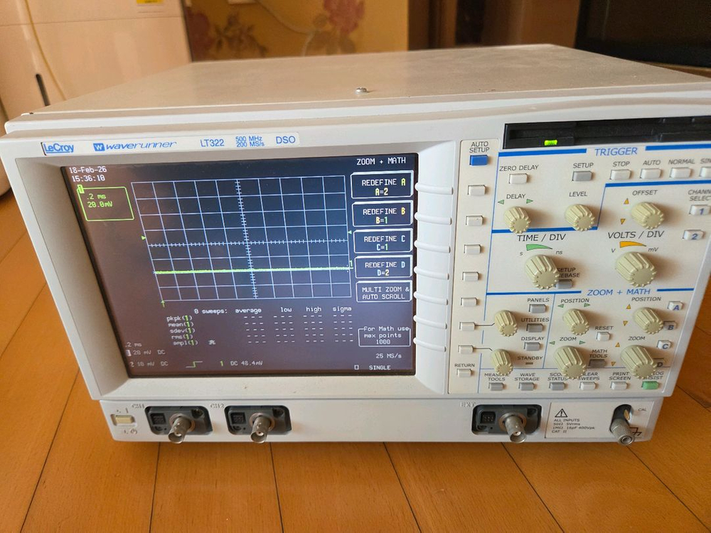 LeCroy WaveRunner LT322 오실로스코프 이미지