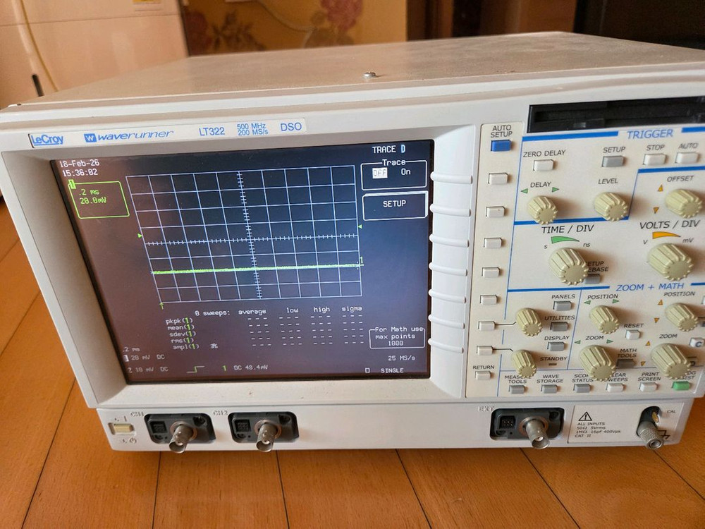 LeCroy WaveRunner LT322 오실로스코프 이미지
