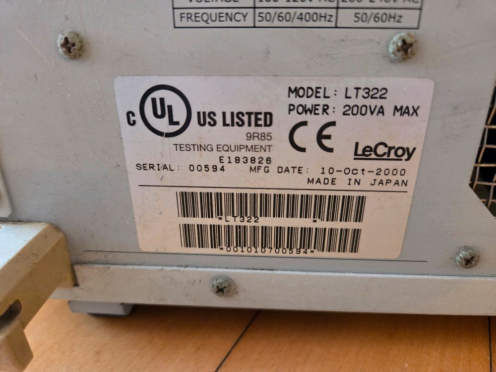 LeCroy WaveRunner LT322 오실로스코프 이미지