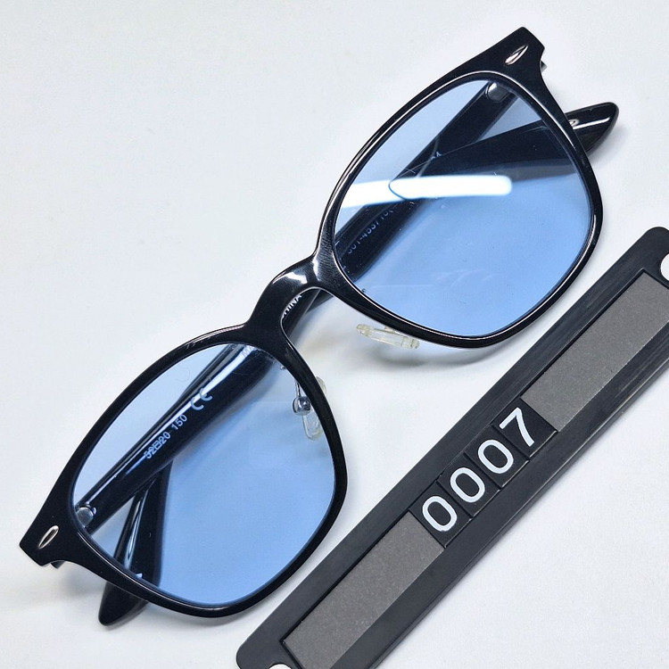 유니클로 블랙 스퀘어 선글라스 겸 안경테 361-453710 일본 수입 패션 아이웨어 드라이브 운전 y2k 레트로--0