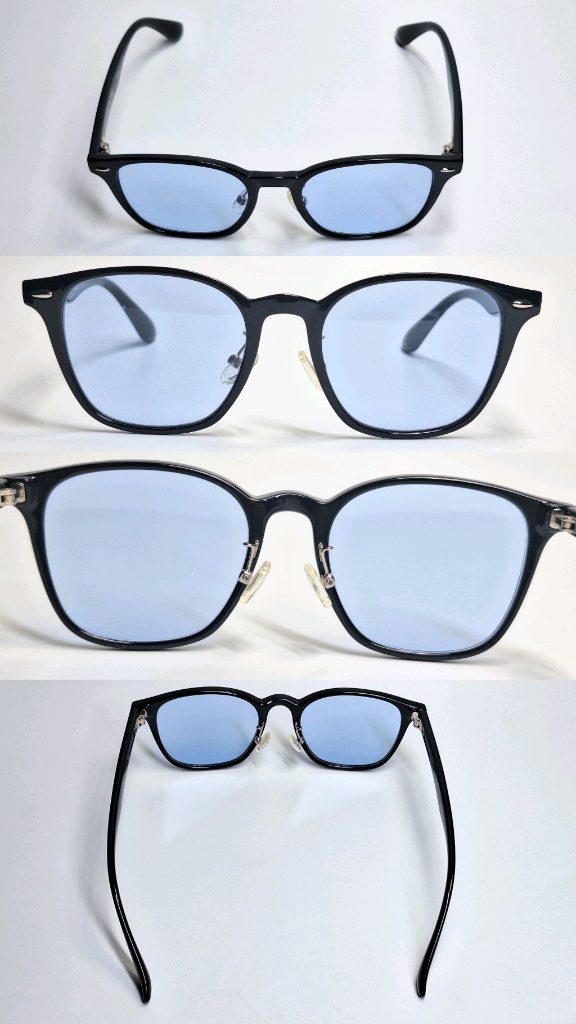 유니클로 블랙 스퀘어 선글라스 겸 안경테 361-453710 일본 수입 패션 아이웨어 드라이브 운전 y2k 레트로--6