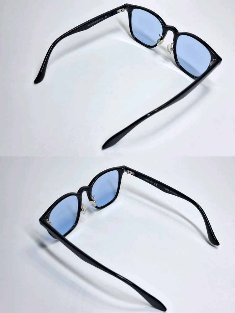 유니클로 블랙 스퀘어 선글라스 겸 안경테 361-453710 일본 수입 패션 아이웨어 드라이브 운전 y2k 레트로--7