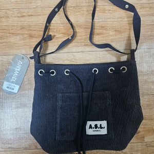 코듀로이 숄더백