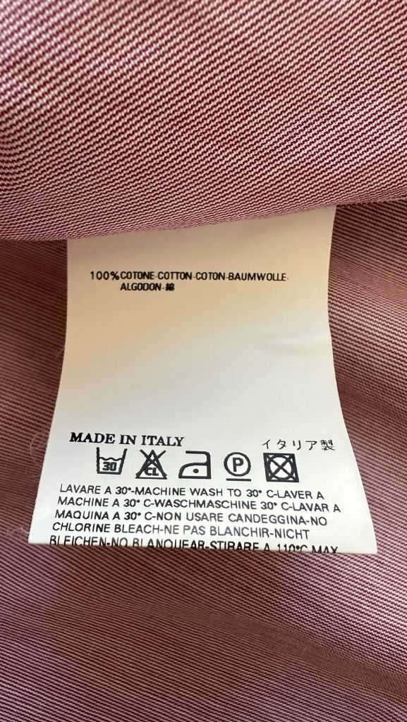 디스퀘어드 DSQUARED 셔츠 남방 정장 슈트 신사 정품 새상품급44사이즈슬림하지 않아요레이저 각인 단추드레스 캐--5