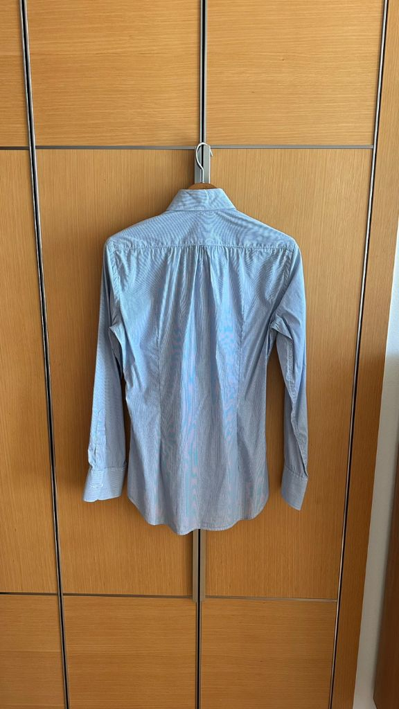 디스퀘어드 DSQUARED 셔츠 남방 정장 슈트 신사 정품 새상품급44사이즈슬림하지 않아요레이저 각인 단추드레스 캐--8