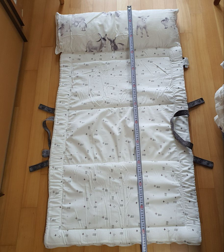 도노앤도노 휴대용 아기 침구세트 낮잠이불세트 유아 영유아 낮잠 육아 신생아 - 사이즈: 이불 96X104cm, 패드--9