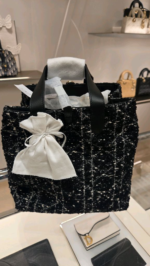 디올 뜨쥬르 버티컬백(거의새상품)--3