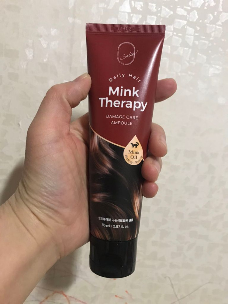 밍크오일 헤어에센스 85ml 미개봉새상품--3