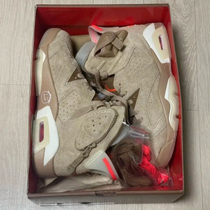 조던 6 x 스캇 카키 235 이미지