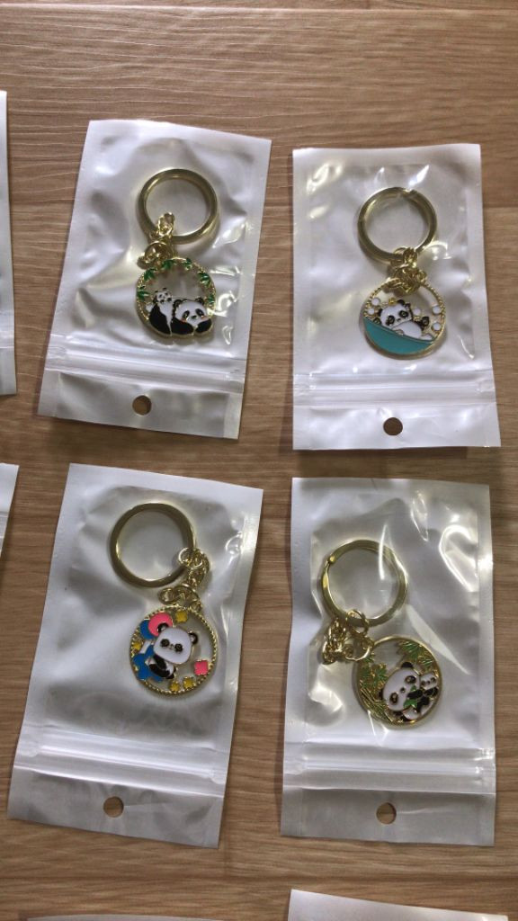 판다곰 열쇠고리 한세트 13매 새상품--2