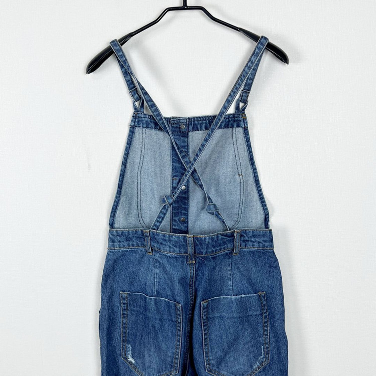 쥬시쥬디/멜빵 청바지 점프수트 여85 S/라덴 이미지