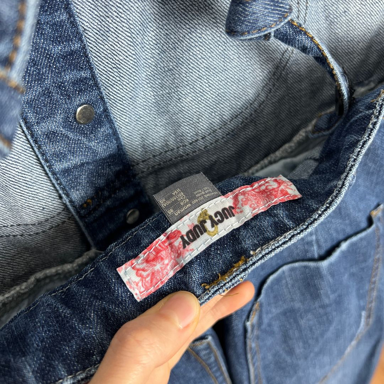 쥬시쥬디/멜빵 청바지 점프수트 여85 S/라덴 이미지