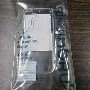 s25 신지모루 투명 스마트폰 케이스 (새상품)