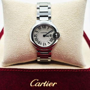 까르띠에 발롱블루 28mm 쿼츠 스틸