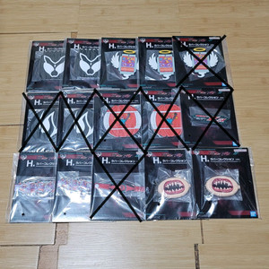 (일괄) 제일복권 가면라이더 제츠 & 가브 H상 러버 컬렉션