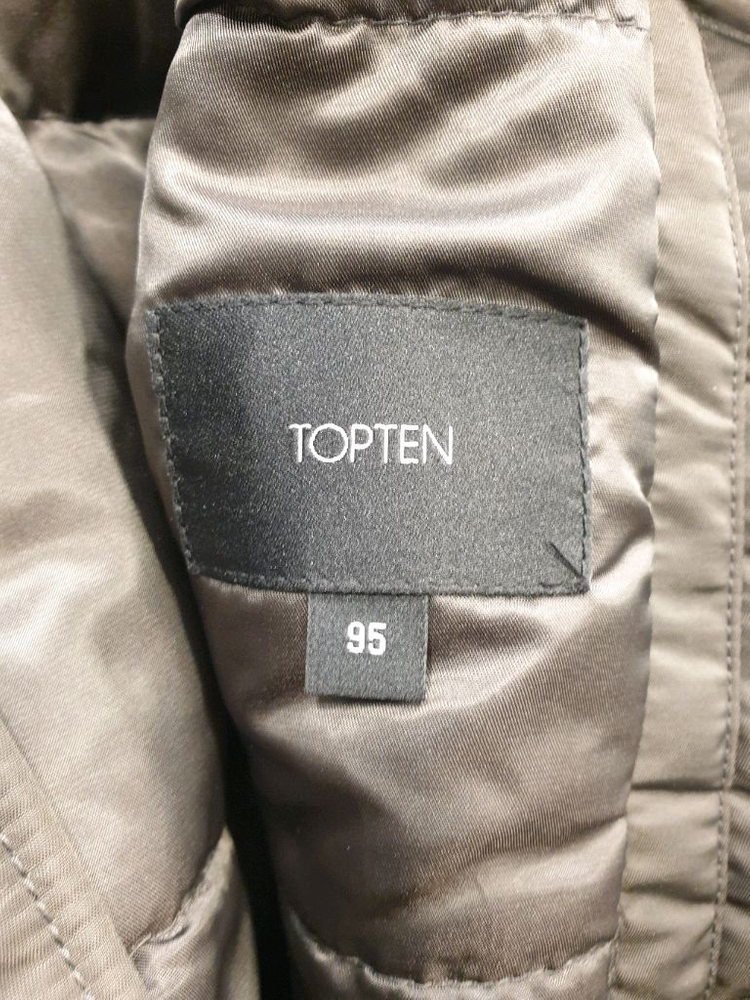 탑텐 남성 항공점퍼 다크 카키 95--6