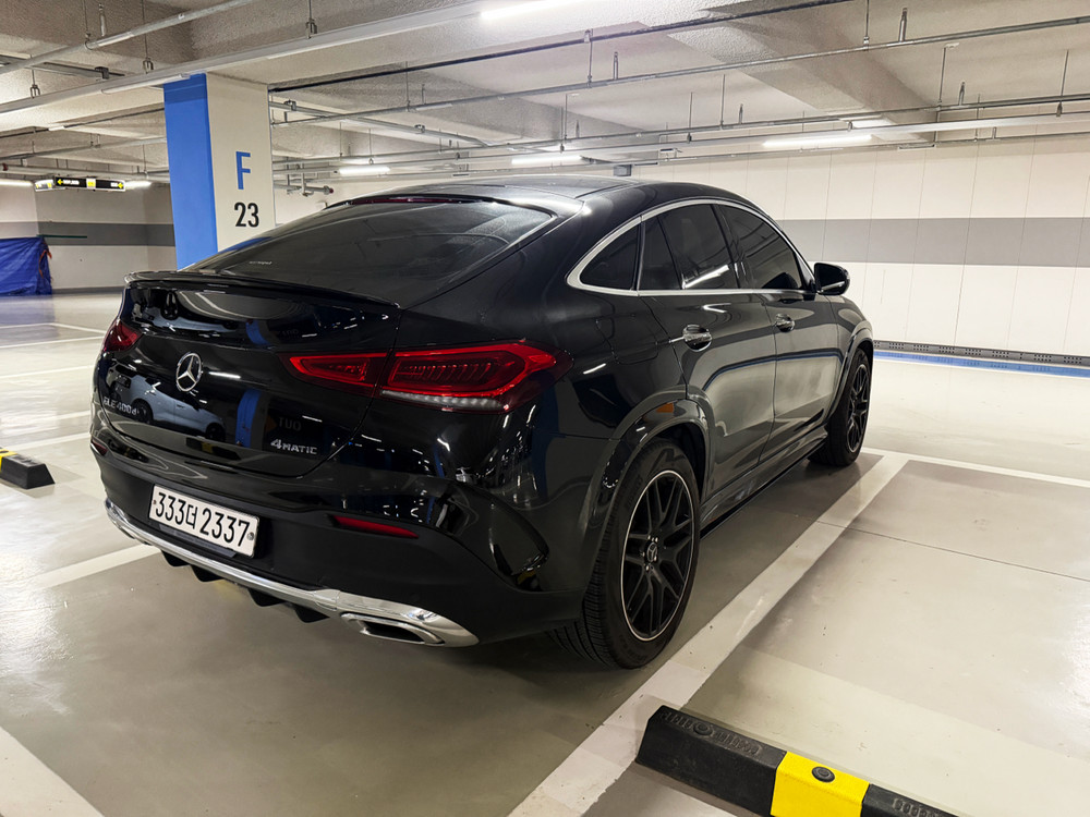 GLE400d 쿠페 블랙 / AMG21휠·부메스터·고스트도어 / 관리 상태 좋은 차량--2