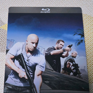 해외판 블루레이+DVD 분노의질주5 한정판 스틸북 이미지