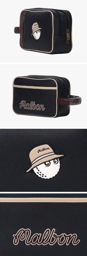 MALBON 25년형 신형 파우치 (M5343PBG13)--4