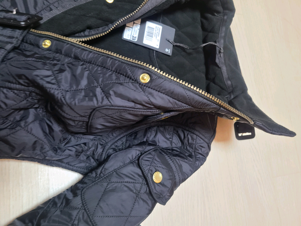 바버 인터네셔널 퀄팅 자켓(새상품/미착용/택 그대로/uk8)--4