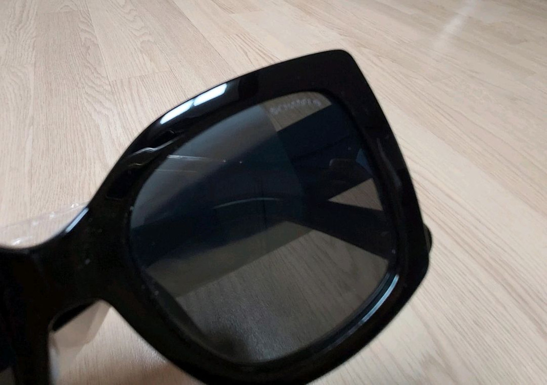 ** CC 로고 블랙 스타일 선글라스(새상품)--2