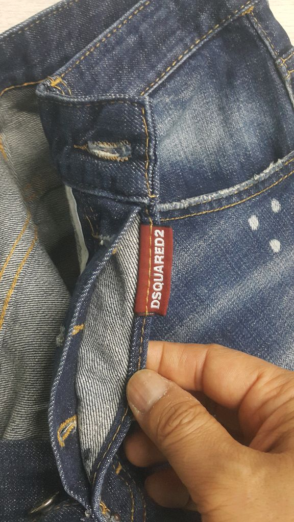 디스퀘어드2(이태리판) 스판청바지 34인치(No.108)드라이완료!--4