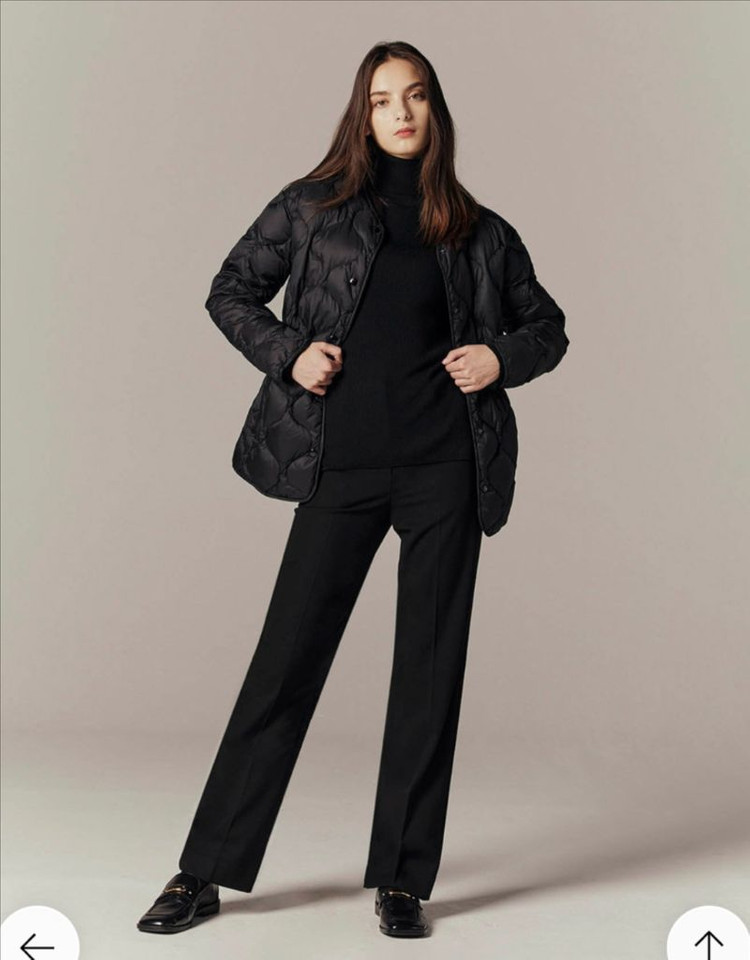 지오다노 여성 덕다운 경량자켓 S--1