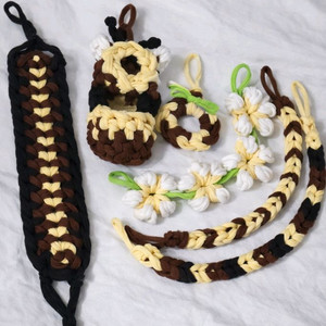 꿀벌 해먹 바인 피그미다람쥐 양말목 세트 이미지