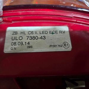 아우디 a6 운전석 후미등