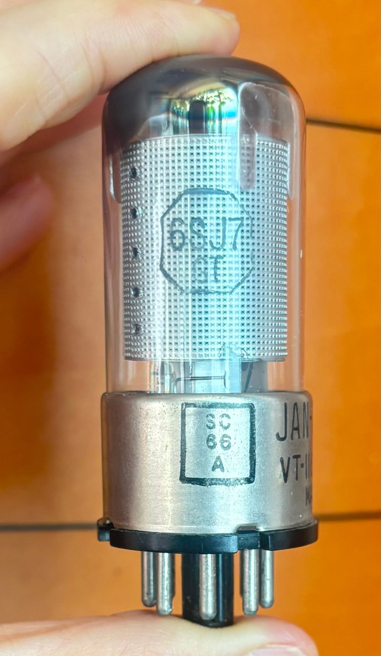 Tungsol 텅솔 6SJ7gt. 군용/ 스몰펀치 NOS NIB 메치페어 이미지